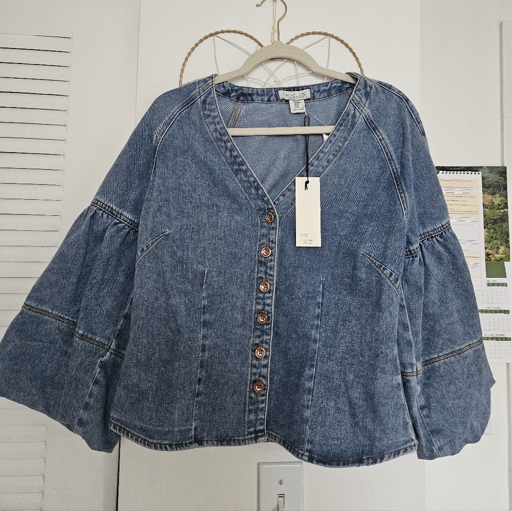 Rachel Zoe Light Blue Denim Jacket